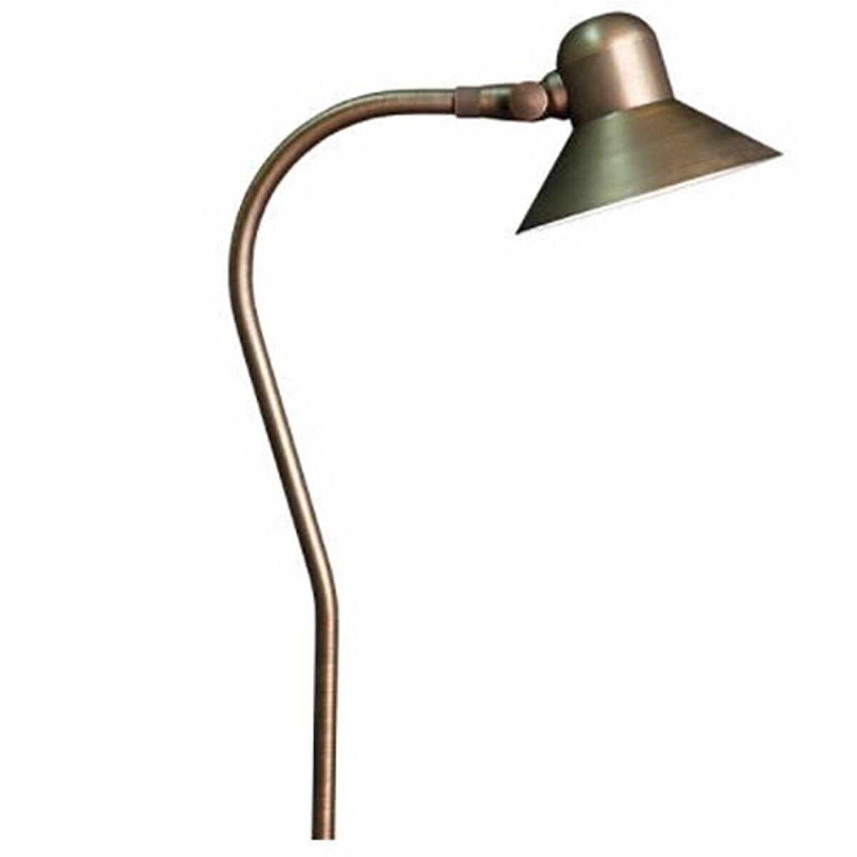 Unique Excalibur Path Light Brass Weathered 2W 3000K LED