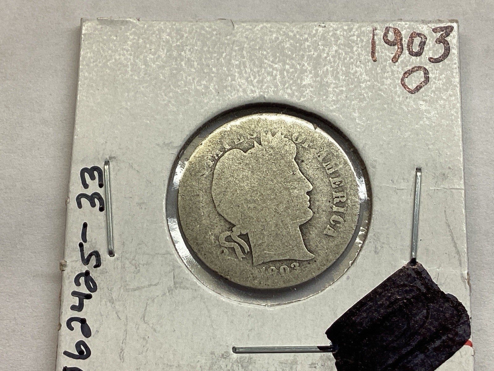 1903 O Barber 90% Silver Dime Key Date from New Orleans Mint 062425 33e