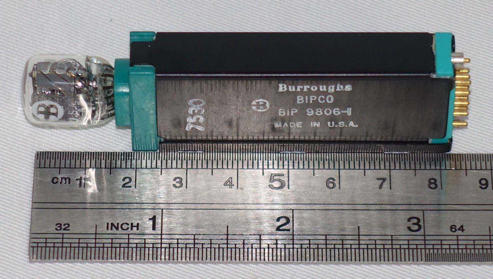Vintage Burroughs BIPCO BIP 9806-1 Nixie Tube Decoder Driver Module USA