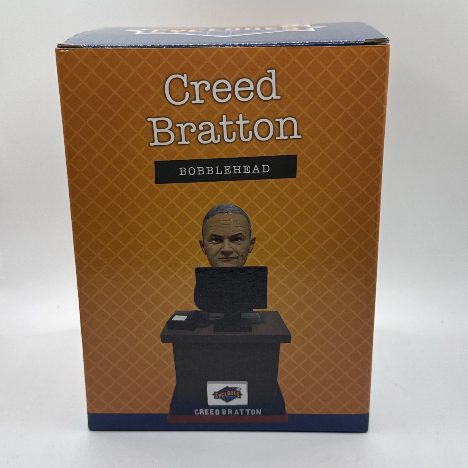 2018 BROOKLYN CYCLONES CREED BRATTON BOBBLEHEAD THE OFFICE SGA NY Mets NBC TV