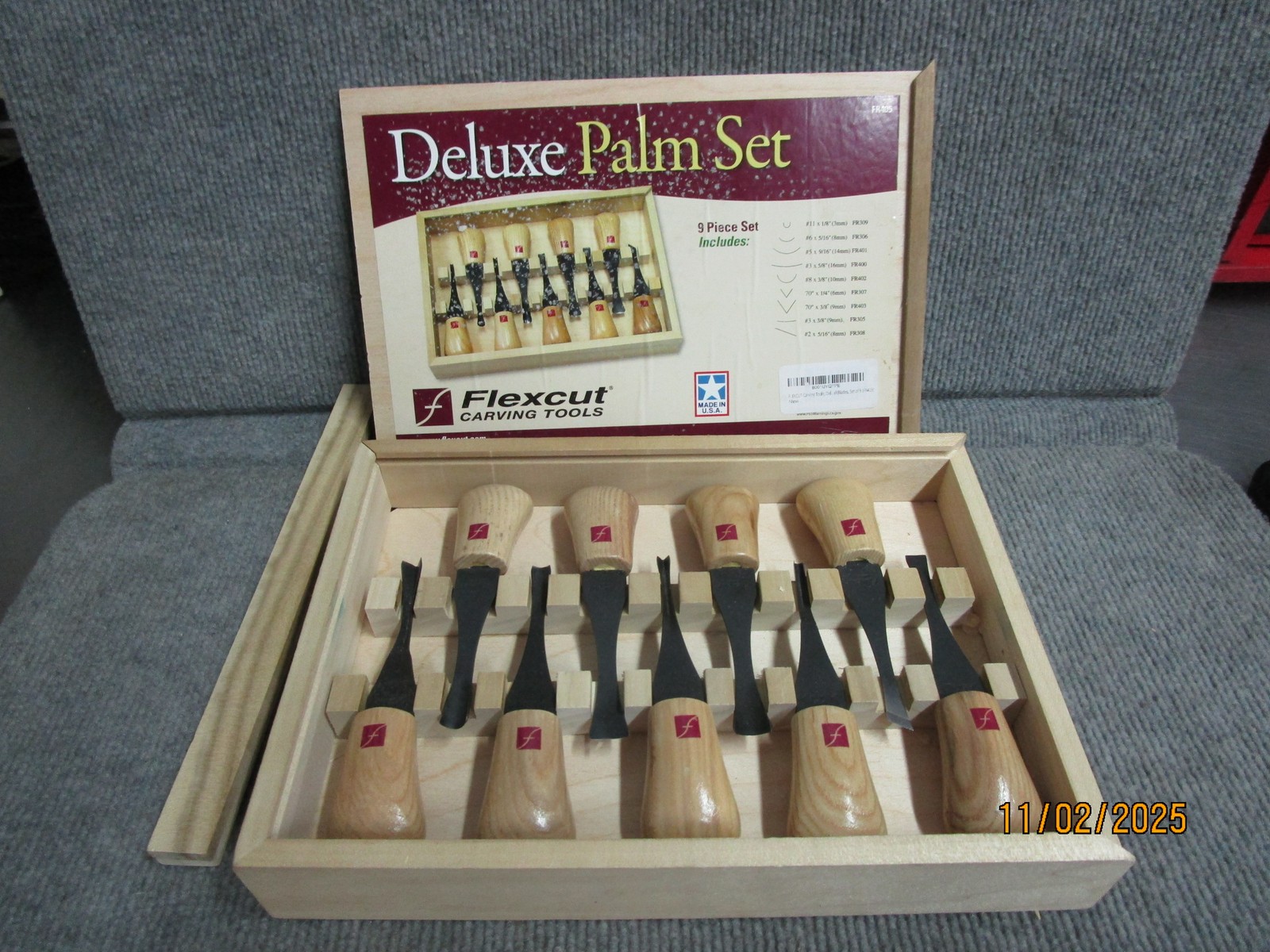 Flex Cut 9pc Deluxe Palm Set Model FR405