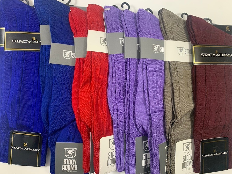 🔥🔥🔥 New Stacy Adams Silky Dress Socks + 🎁🎁 Free Gift - Free Dress Socks!