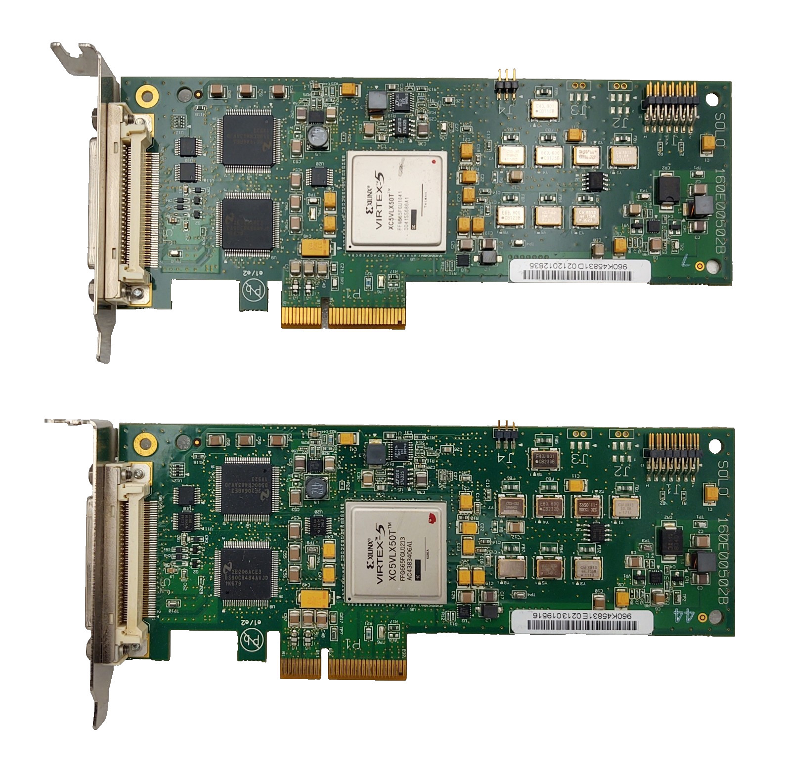LOT OF 2 Genuine Dell Xilinx Virtex 5 160E00502B Controller Card XC5VLX50T P9HCD