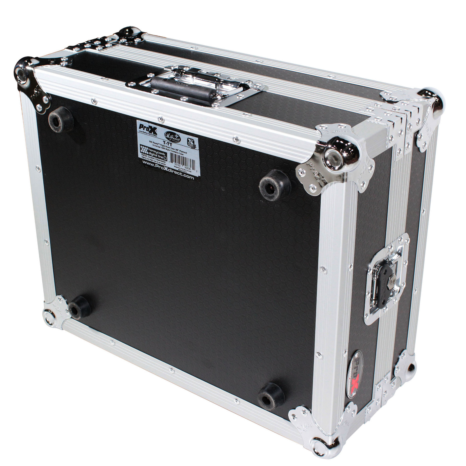 ProX T-TT Flight Case for Turntable - Universal W-Foam Kit