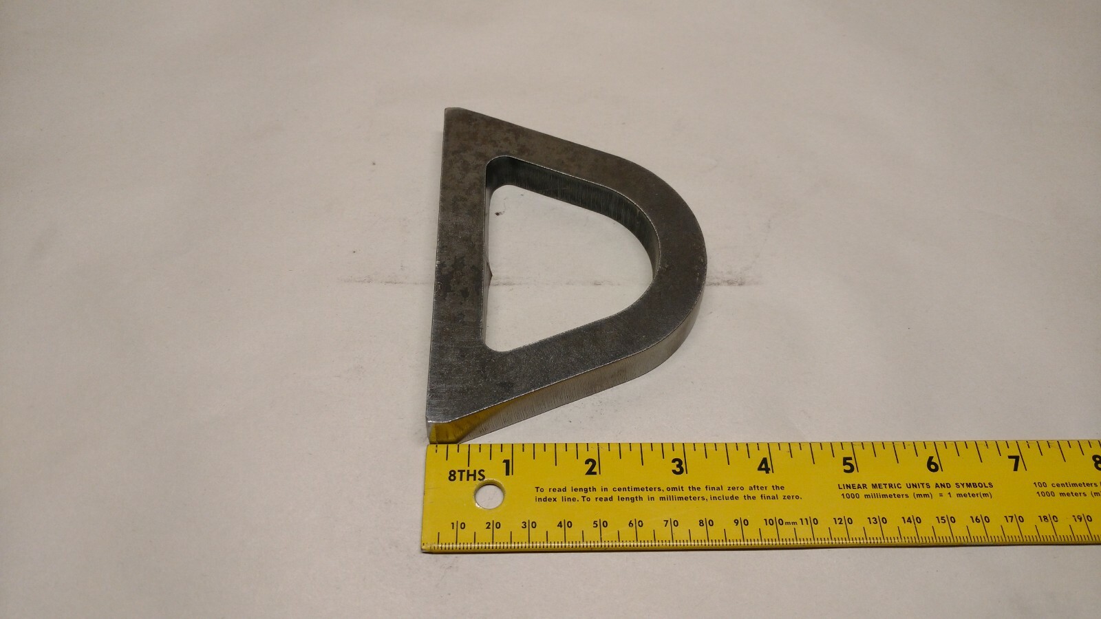 1/2" WELD ON LIFTING EYE - D-RING - SHACKLE MOUNT - TRAILER TIE DOWN - TOW STRAP