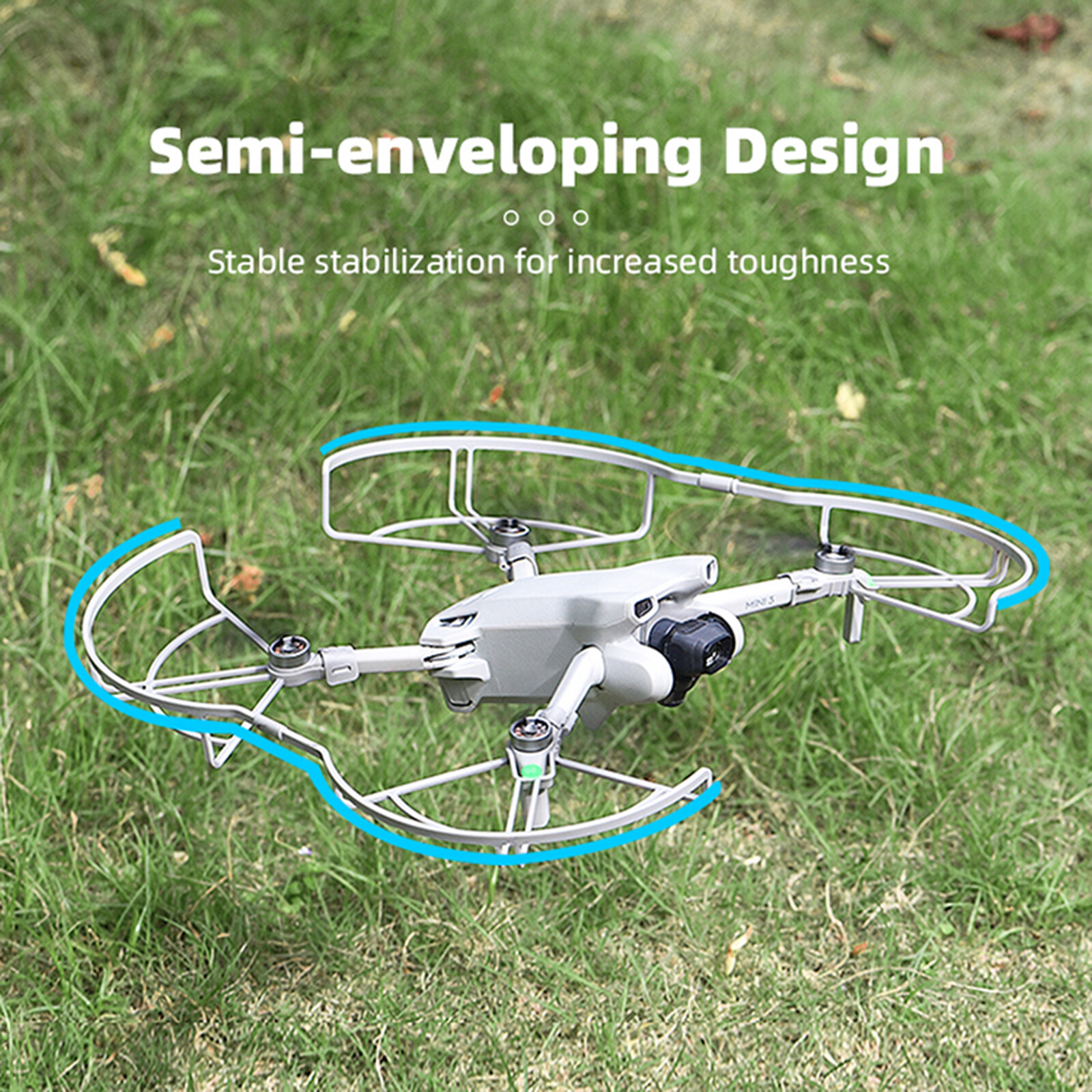 1 Set Propeller Guard Drone Accessories for DJI Mini 3/3 Pro Drone