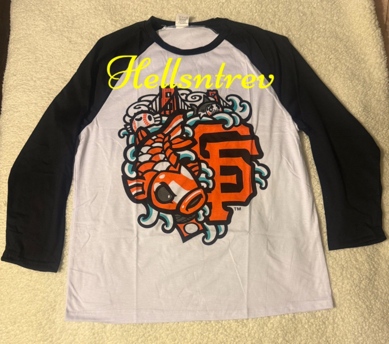 San Francisco Giants Japanese Heritage Special Event Baseball T 5/22/26