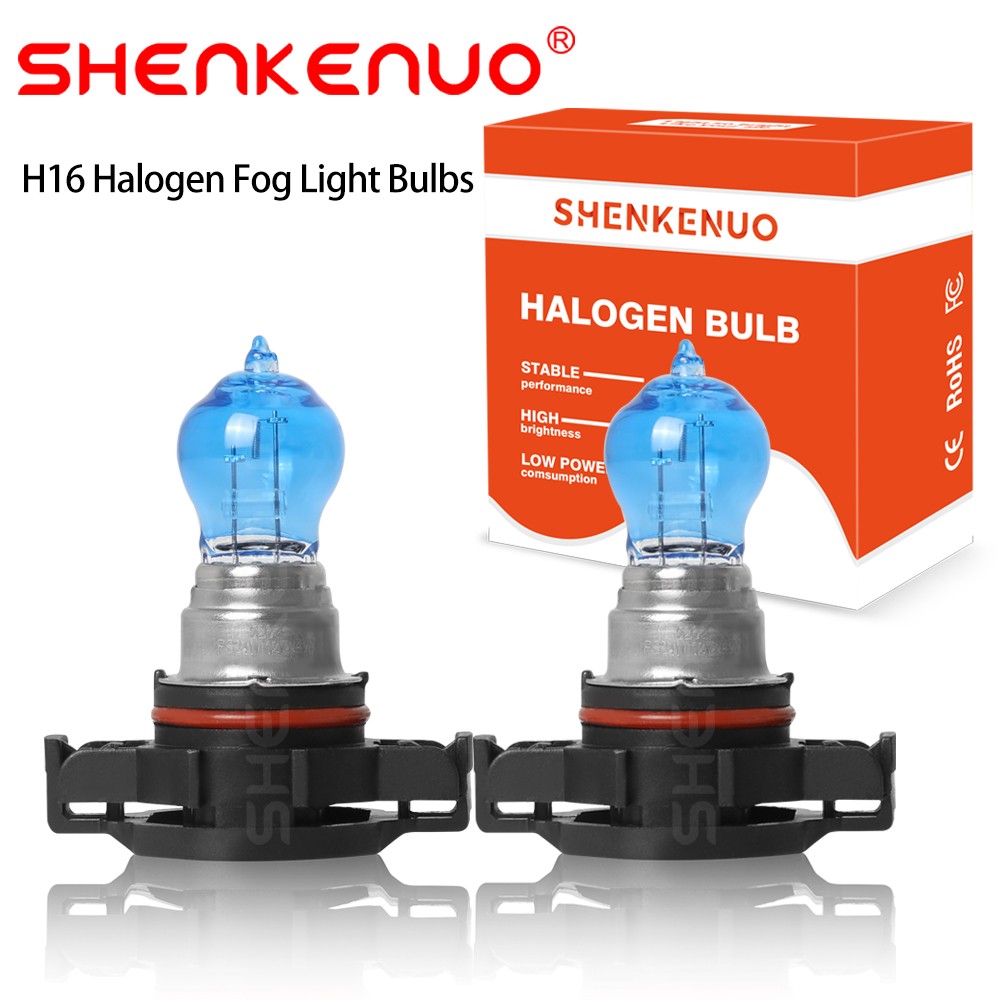 For Dodge Challenger 2011-2014 4200K White Halogen Fog Light Bulbs 5202 2504