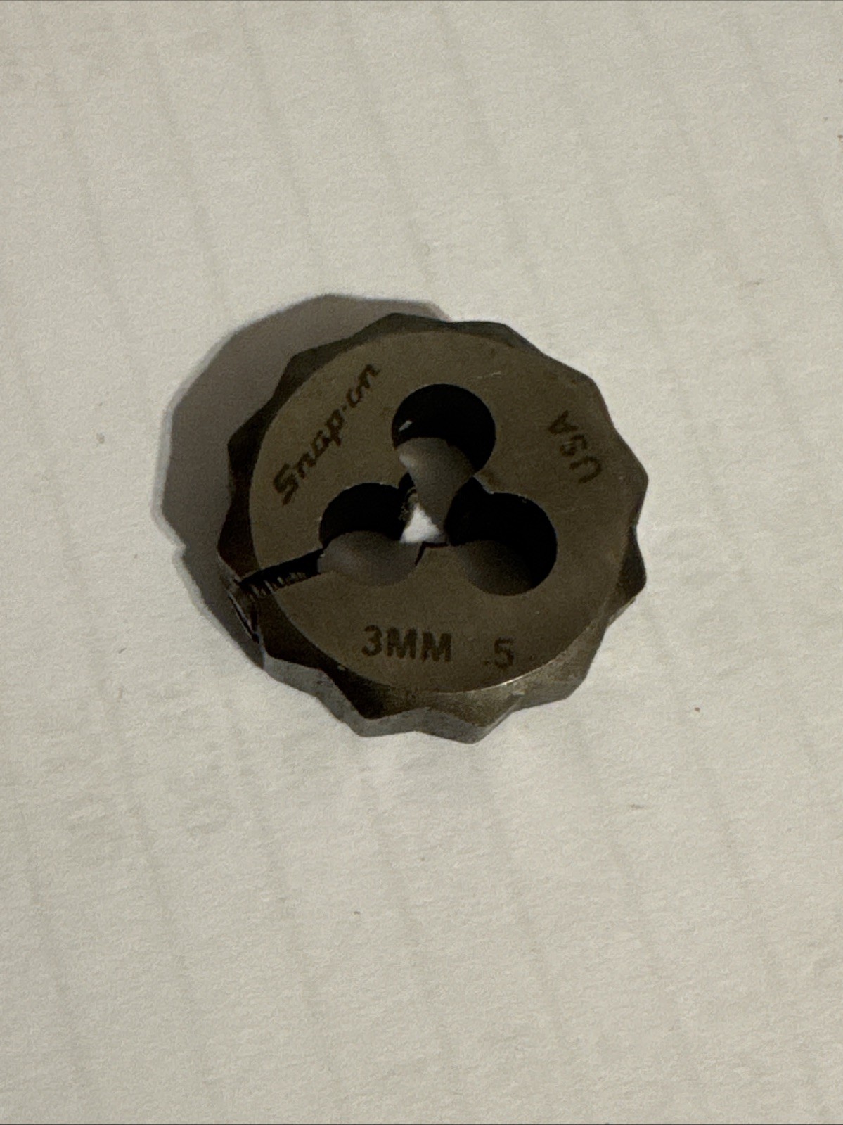 Snap On 3mm X .5 Round Die