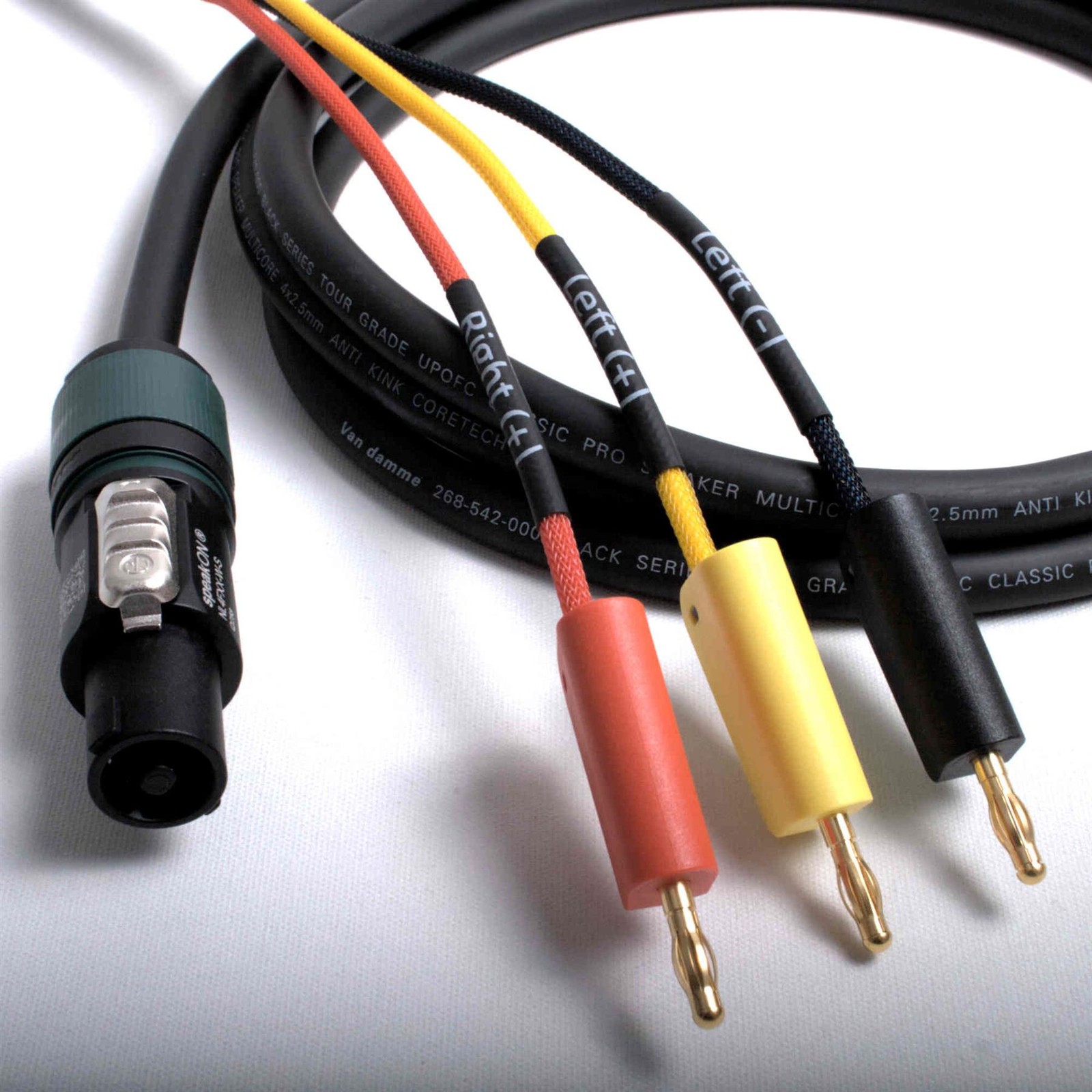 Naim Amp to REL Subwoofer Cable. High-Level Input Lead