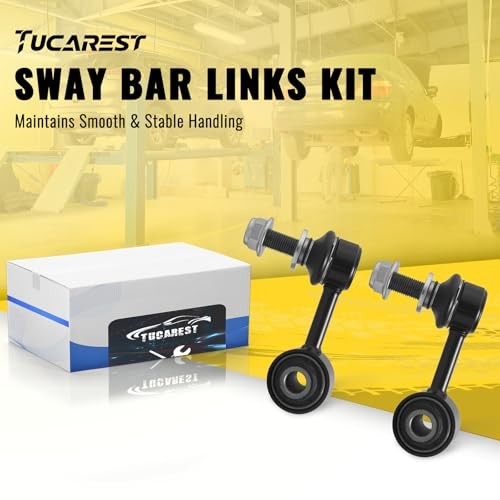 Front Sway Bar Stabilizer Link (Pair) Compatible With 2008 K750179 K750180