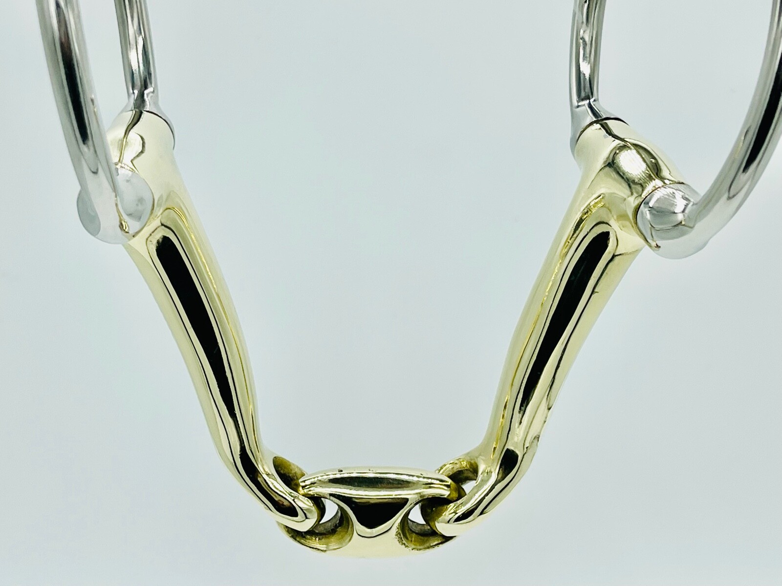 Teether Snaffle Bit 14MM Connecting Angle MP (UKSALES25) On Same Shipping