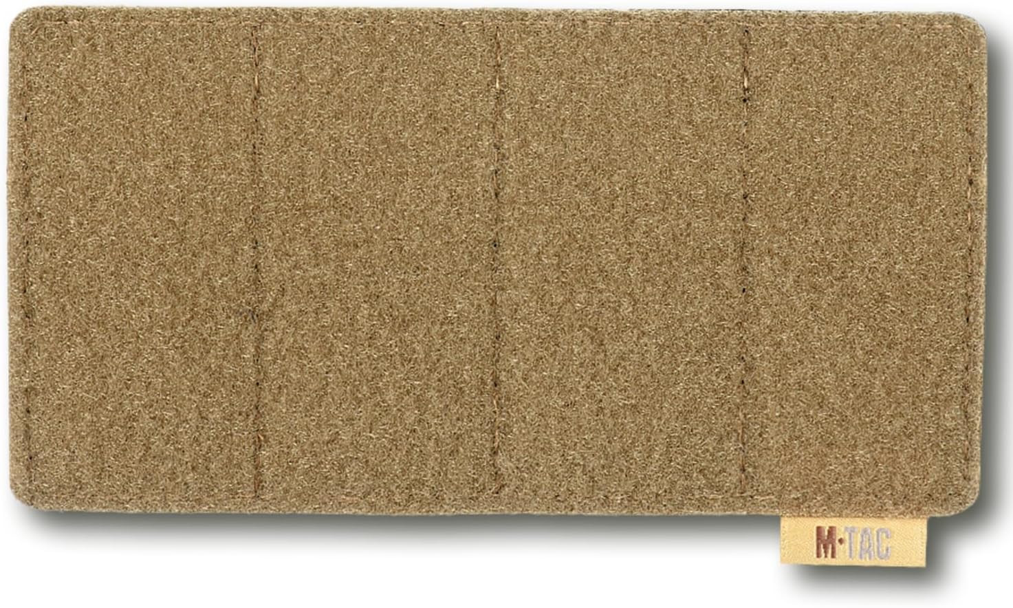 Loop Tactical Morale Patches Board Molle Attachment 6.5 X 3.5 (Coyote)