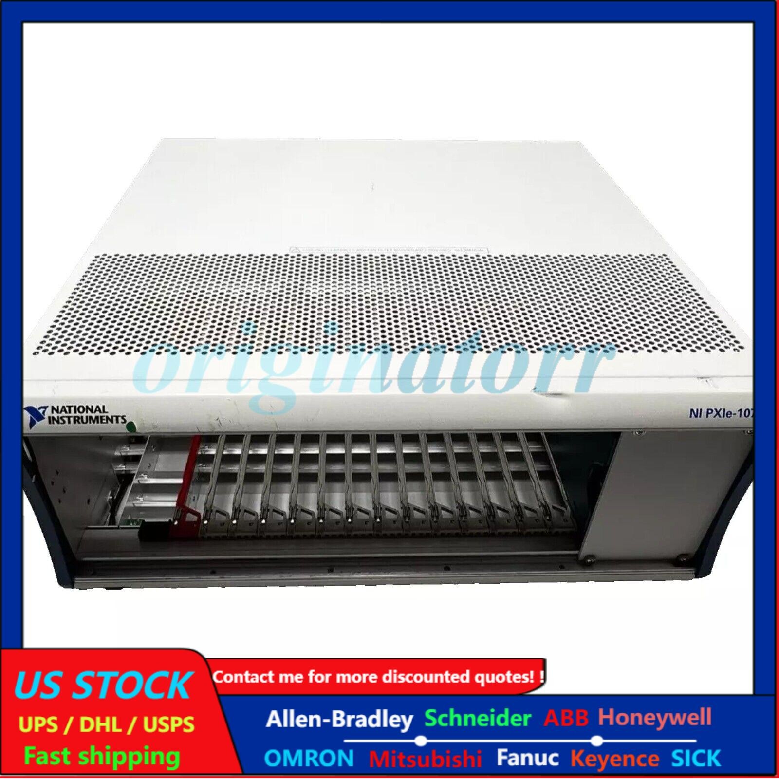 US Free TAX NEW NI PXIe-1075 PXIe1075 Up to 4 GB/s PXI Chassis.
