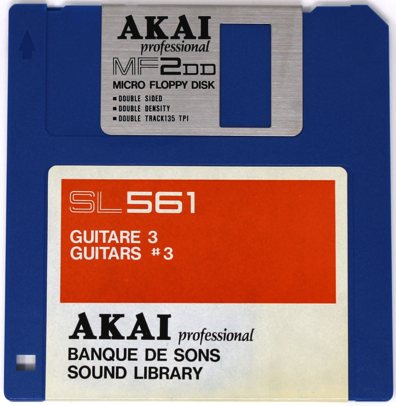 Akai SL561 Guitars #3 S900 Format Floppy Disk Banque De Sons