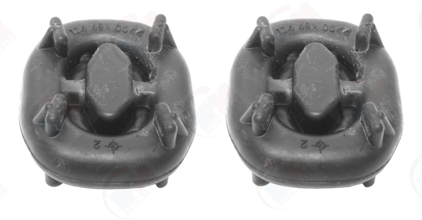 FOR Mercedes Benz OEM (SET OF 2) Rubber Donut Exhaust Muffler Hanger 1244920044