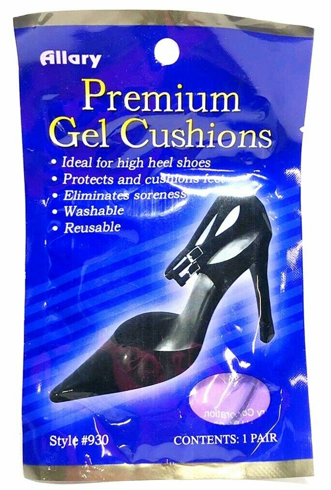 Lot of 2 Allary Style #930 Premium Non-Slip Gel Cushions, 1 Pair