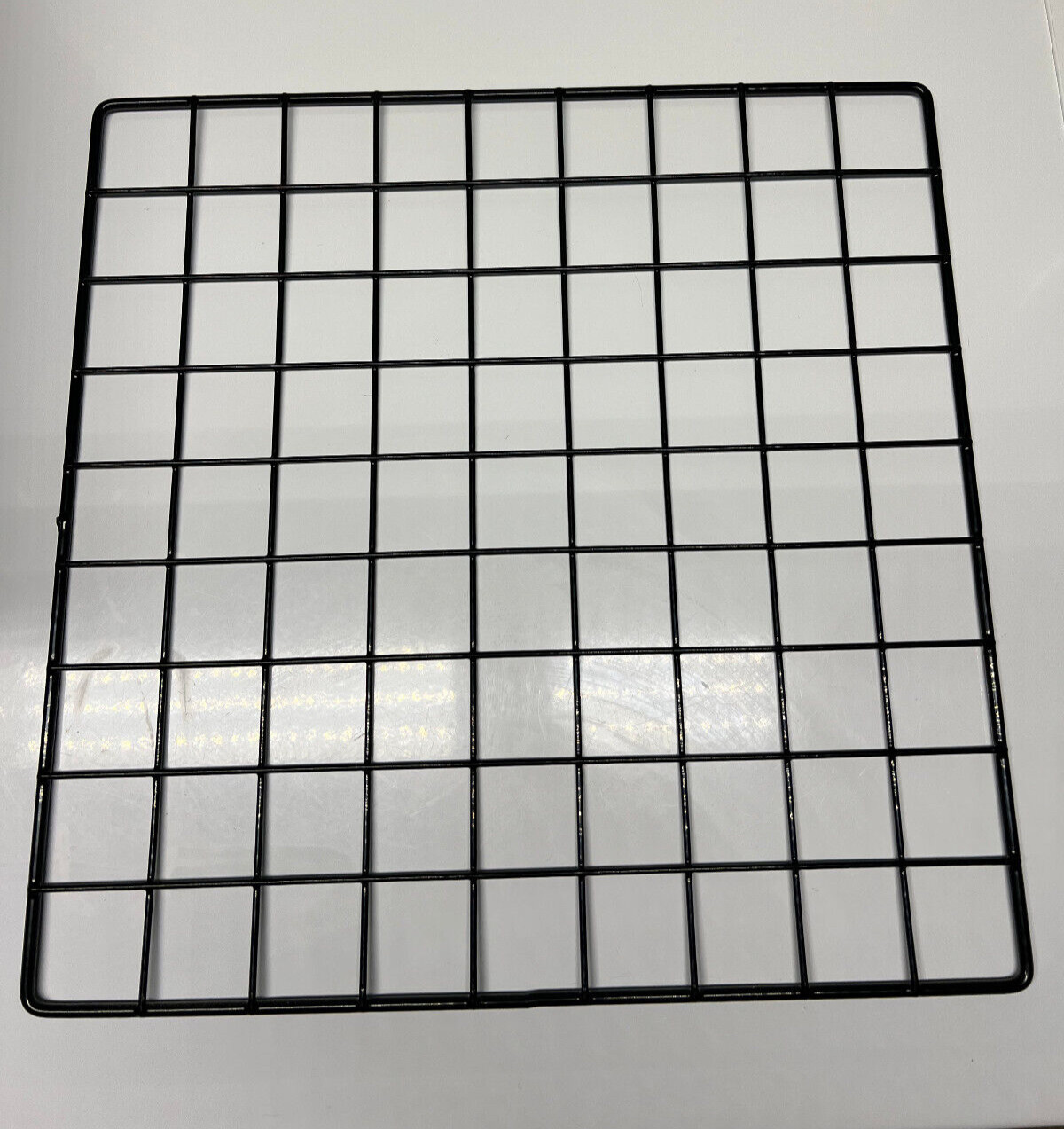 Box of 48 Black 14"x 14" Plastic Coated Wire Mini Grid Panels with 1.5" Squares