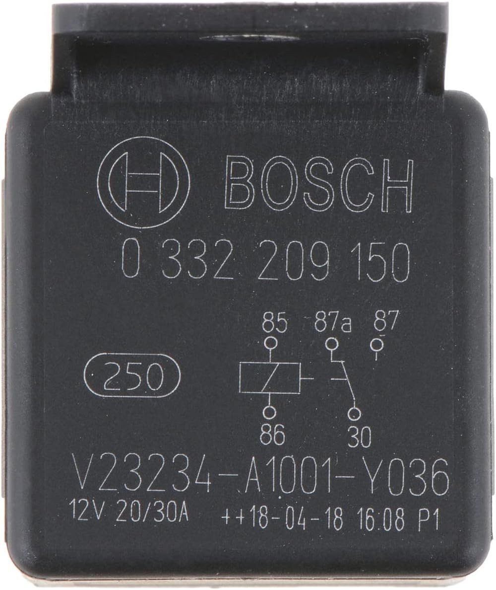 Bosch 0332209150 Fuel Injection Main Relay