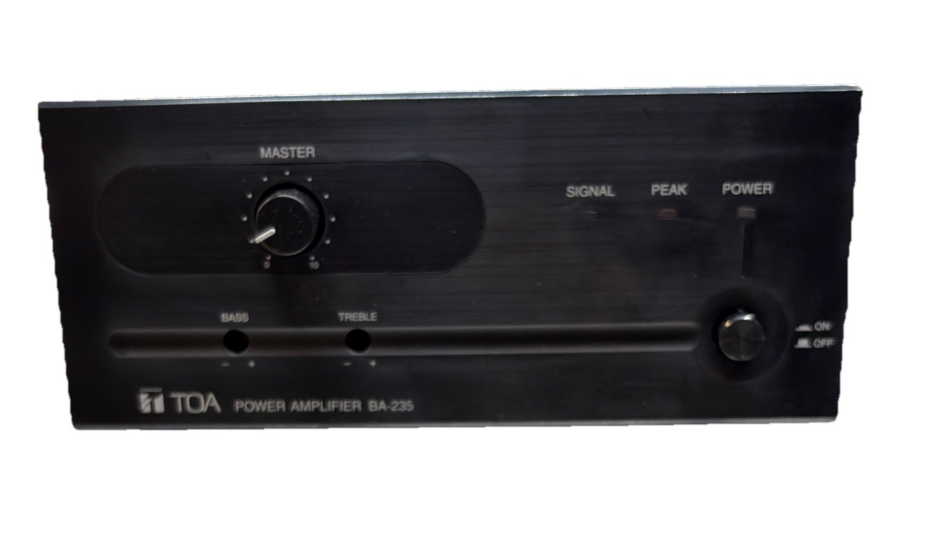 Power Amplifier, 35W NIB TOA Electronics BA-235 CU