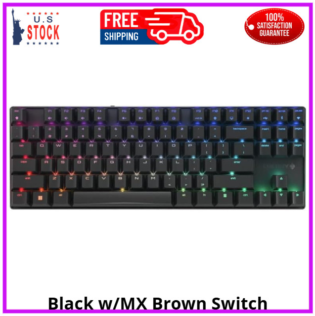 Cherry MX 8.2 TKL Wireless Gaming Keyboard. Compact TenKeyLess. Mechanical 87...