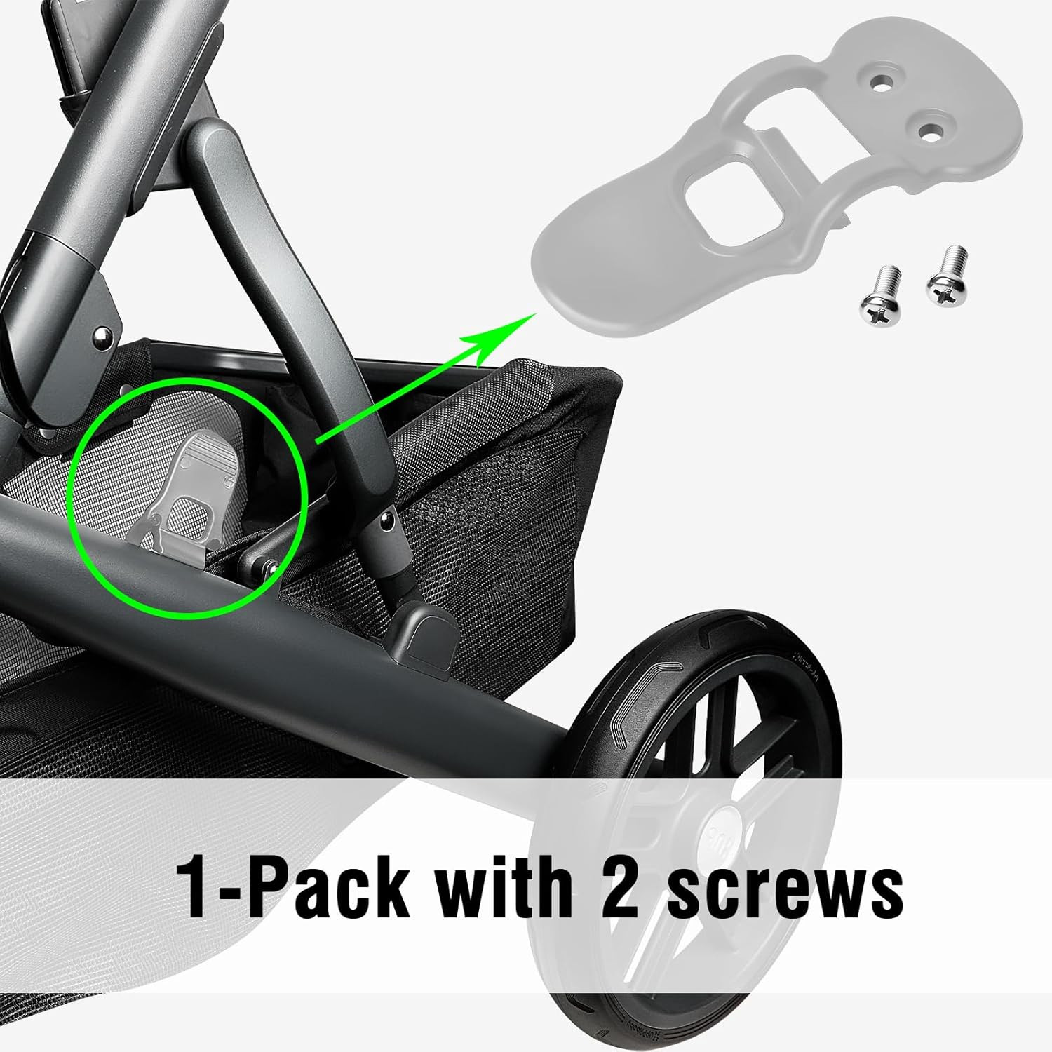 Replacement Closing Latch Uppababy Vista 2015+ (And V2),Hinge Latch Compatible w