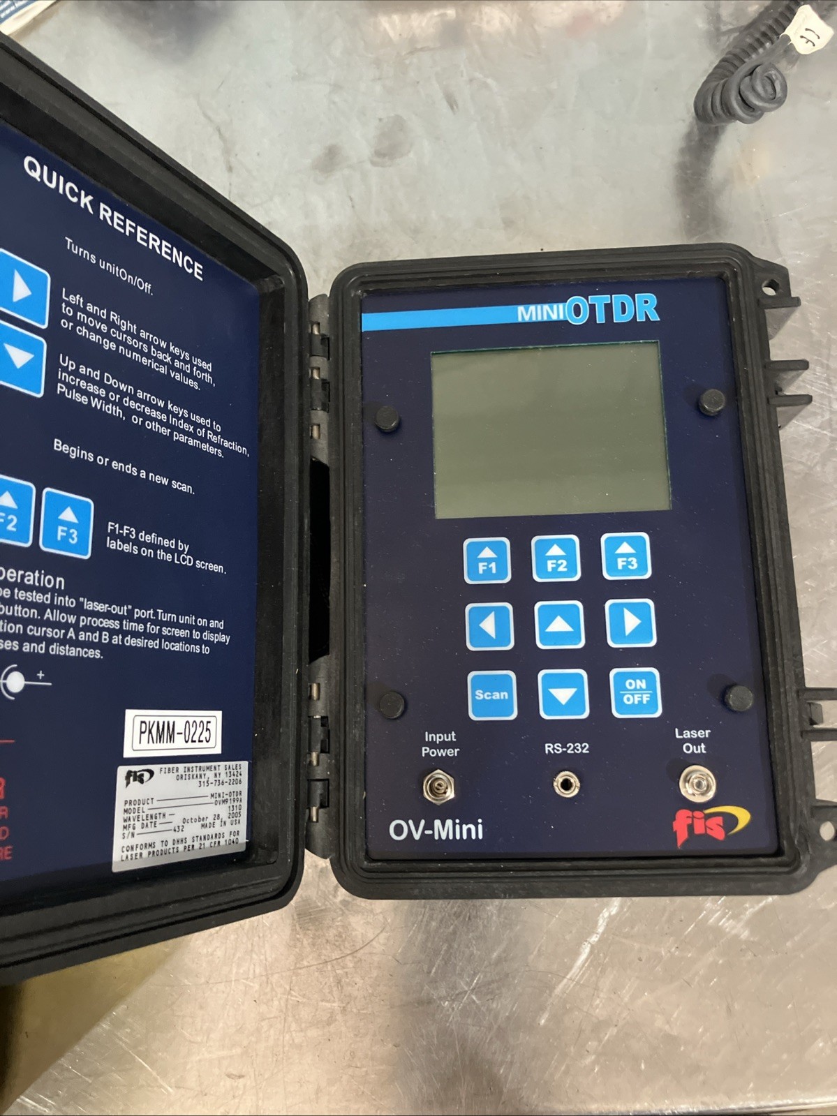FIS Fiber Optic Ov-mini OTDR
