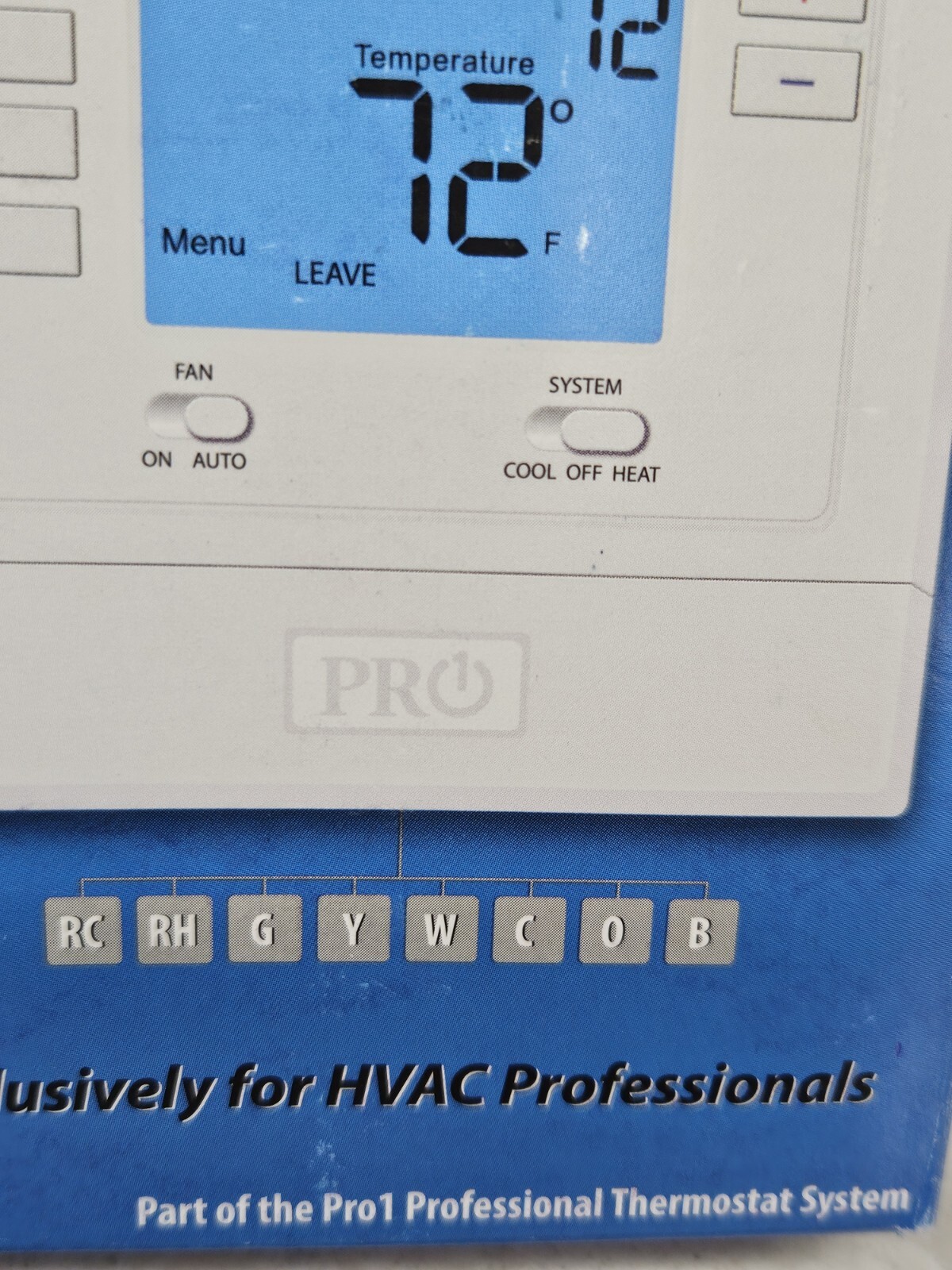 PRO1 T705 Single Stage Programmable Digital Thermostat New Open Box