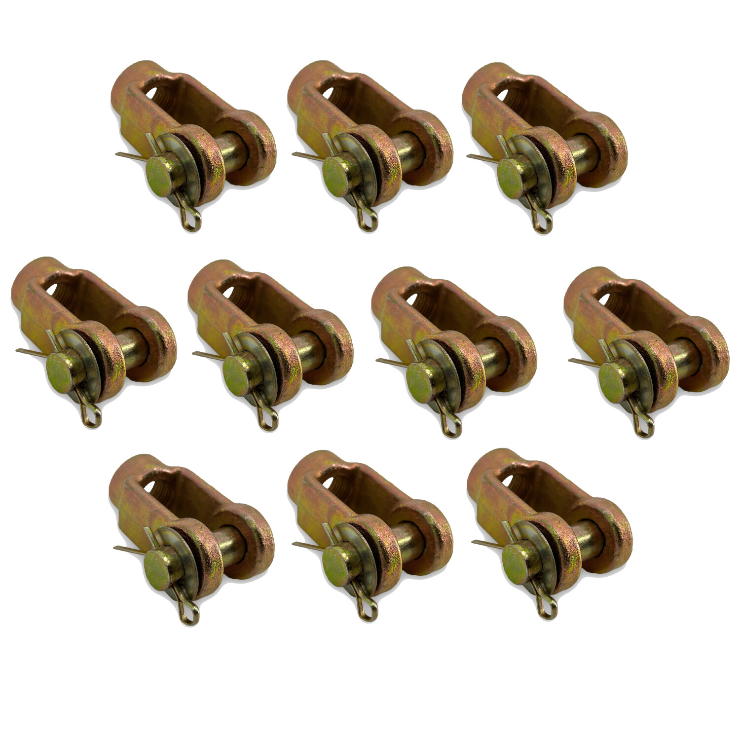 4 PCS Slack Adjuster Clevis Pin Kit 1/2" Pin Push Rod, 5/8" Thread
