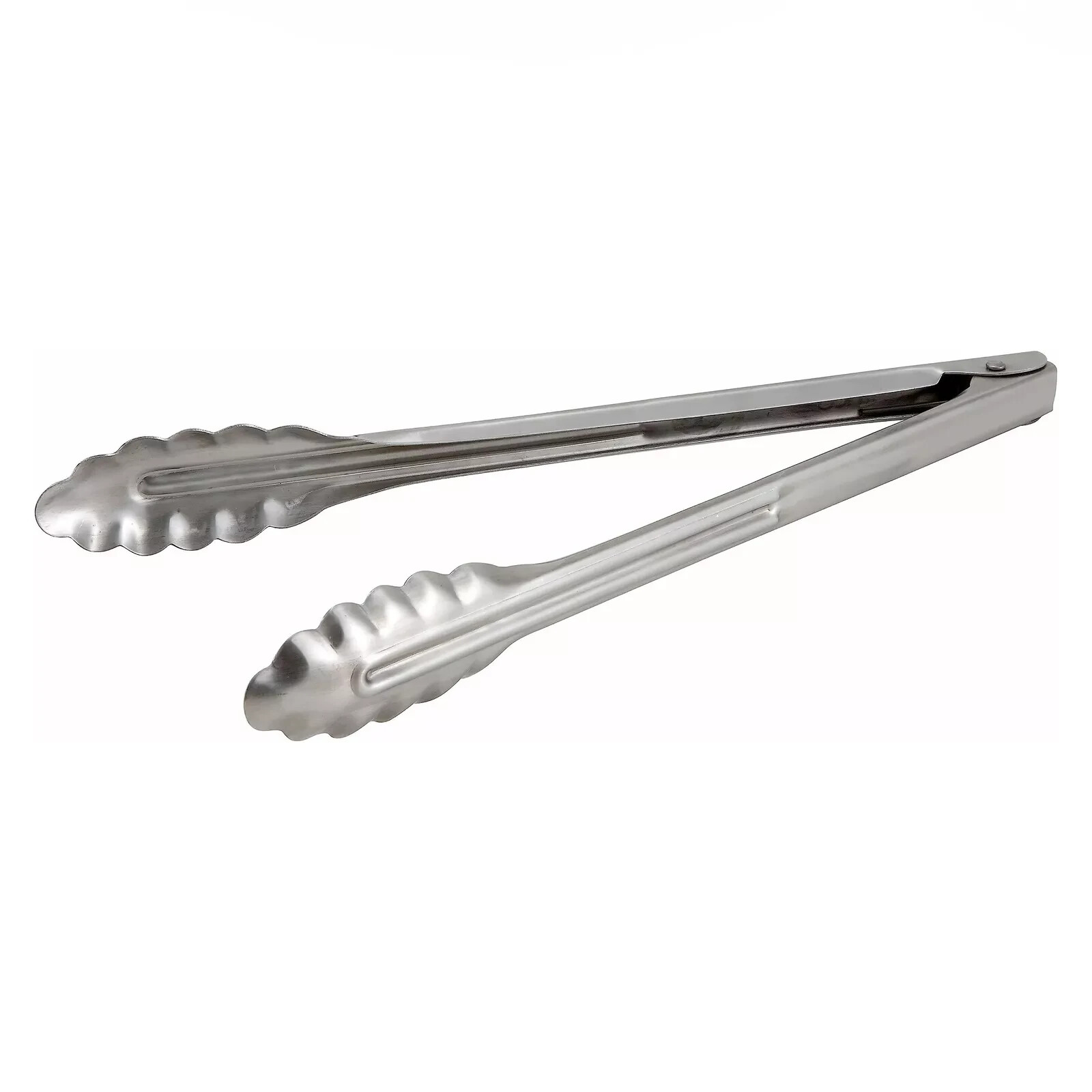 PACK OF 2 Winco UT-12, 12-Inch Heavyweight Utility Tong, Stainless Steel