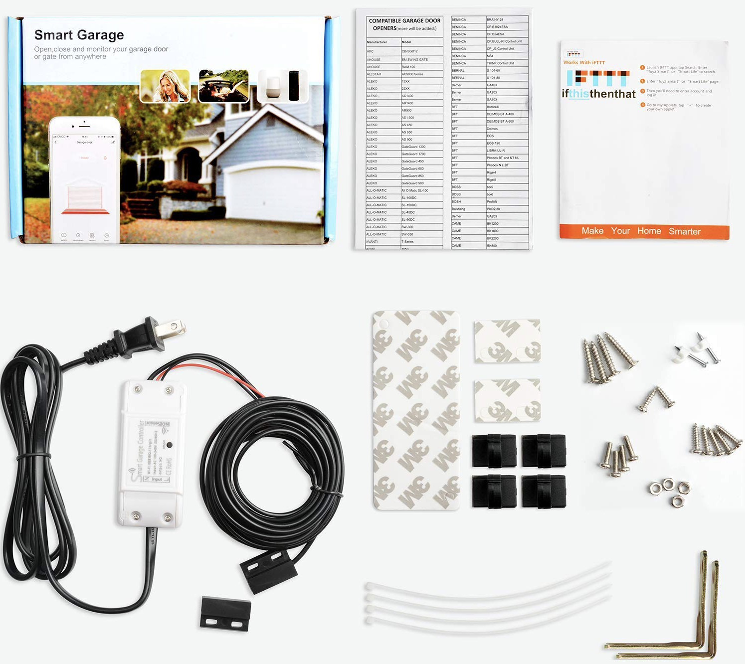 Smart Wifi Garage Door Opener - Convert your Existing Motor!