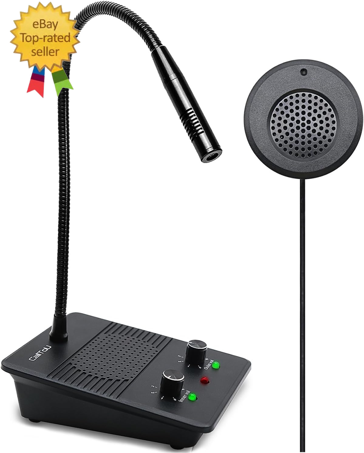 Window Speaker Intercom System,Dual Way Anti-Interference Intercommunication