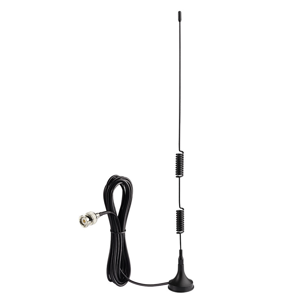 VHF UHF Ham Radio Police Scanner Antenna BNC Male for Uniden Bearcat Whistler