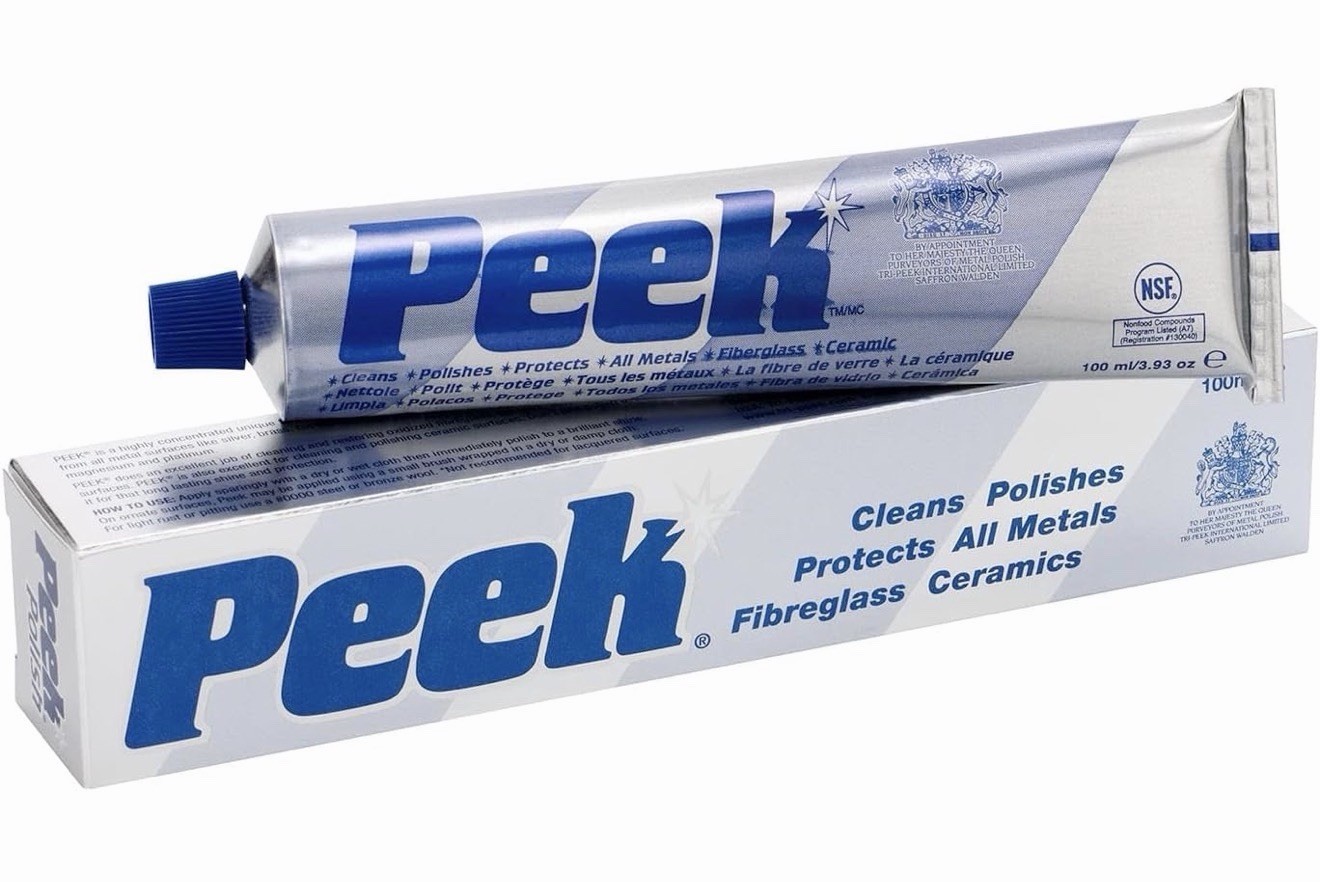 Peek Polish 100ML  Multipurpose Cleaner for Metal Ceramics Fiberglass and More