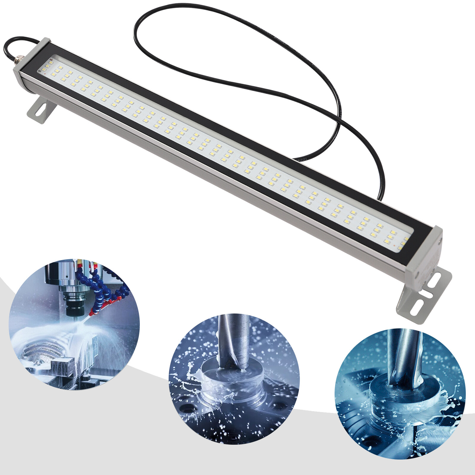 Tube Light LED Waterproof CNC Machine Work Light IP67 Explosion Proof 12/16/20W