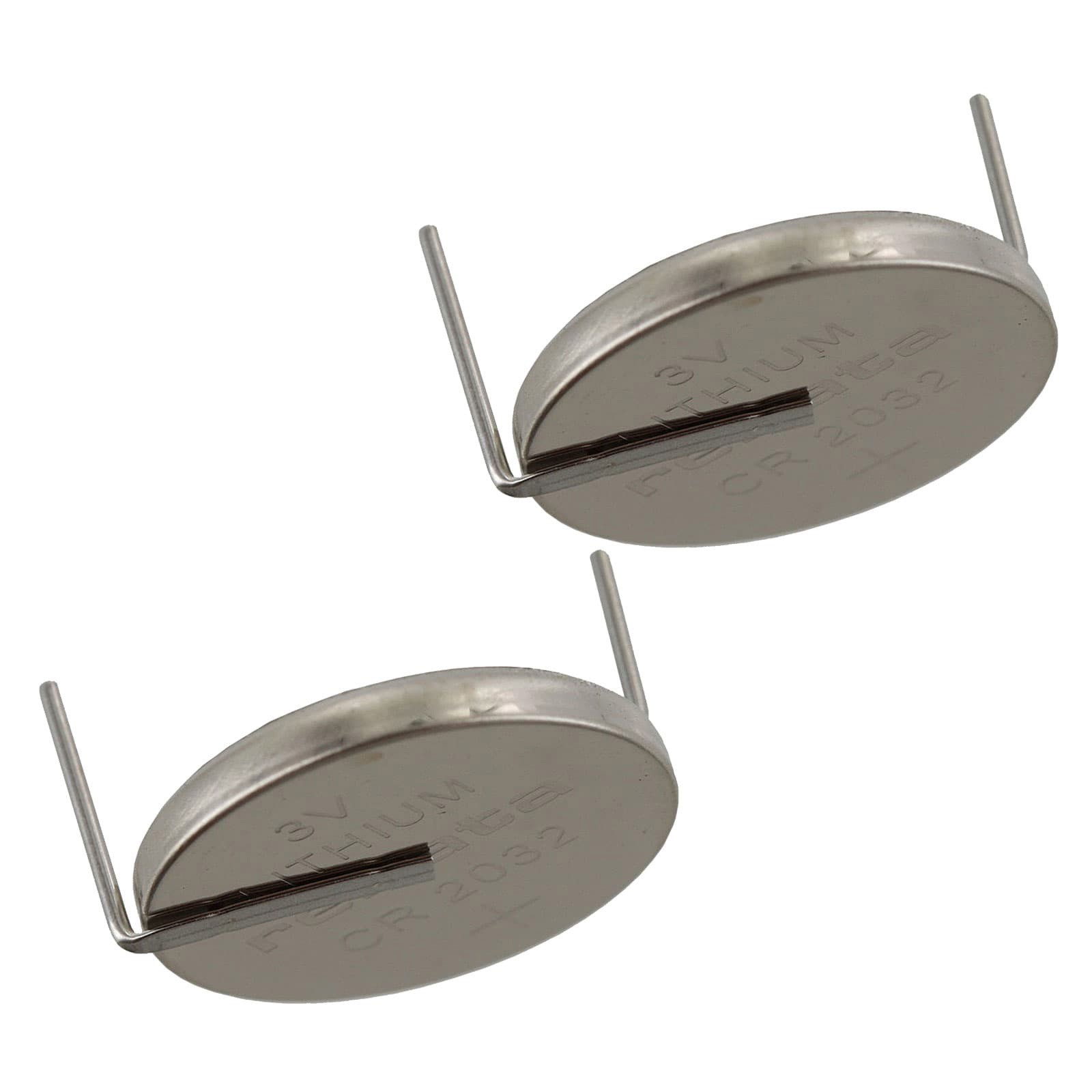 2x  CR2032AH1-MFR 3V Lithium Coin Battery HORZ 2-PIN for Dell Latitude RTC