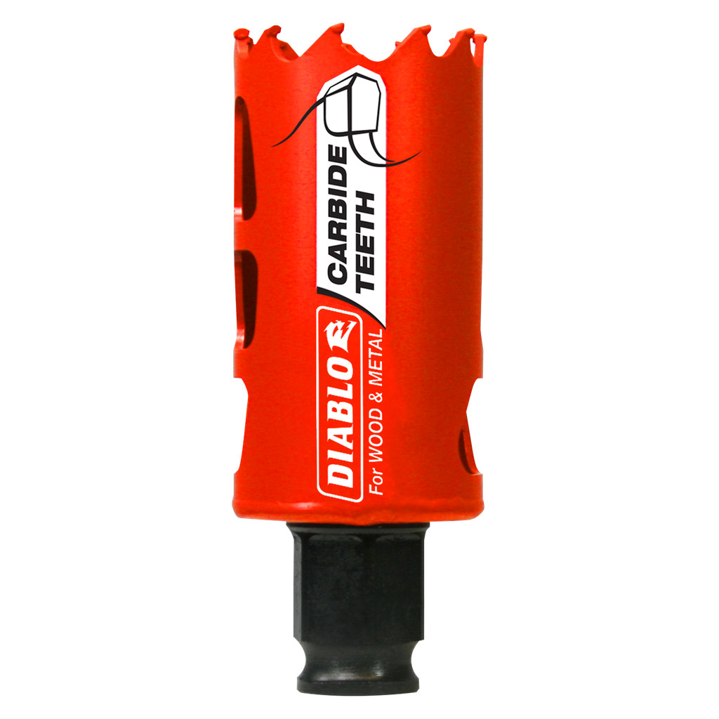 1-3/8 in. (35mm) Carbide-Tipped Wood & Metal Holesaw - DHS1375CT