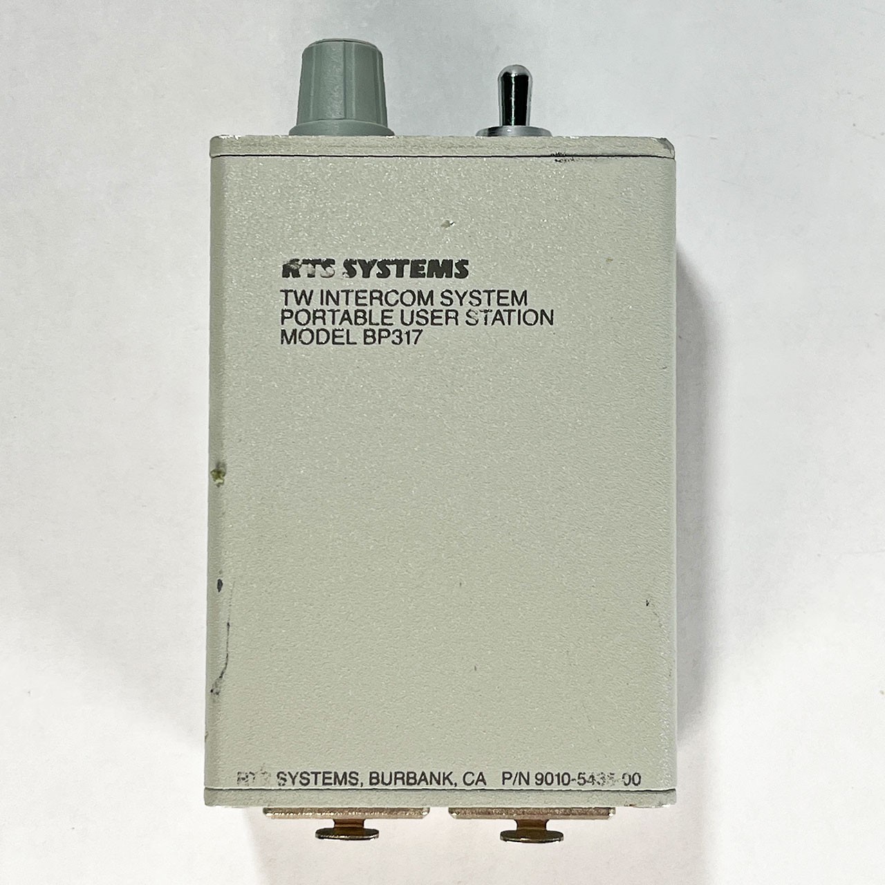 RTS BP-317  Single Channel Beltpack