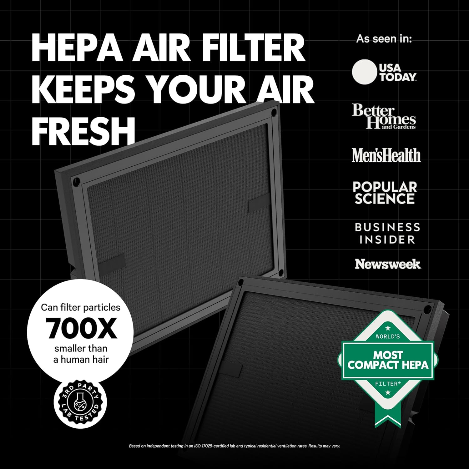 Air Purifier 100I Smart HEPA Air Purifiers for Home Pets - Portable Small Air Pu