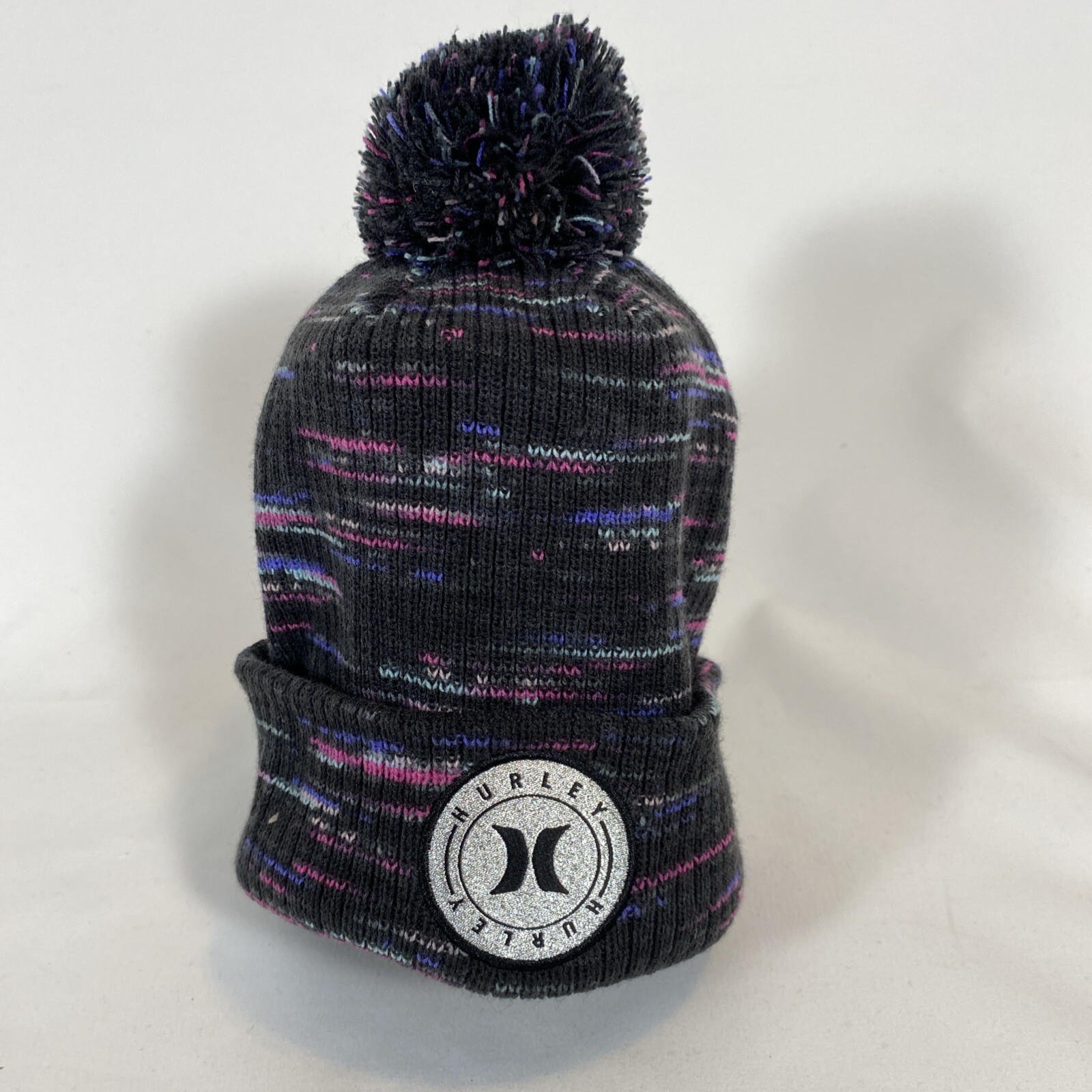 Hurley Youth Beanie Pom Hat