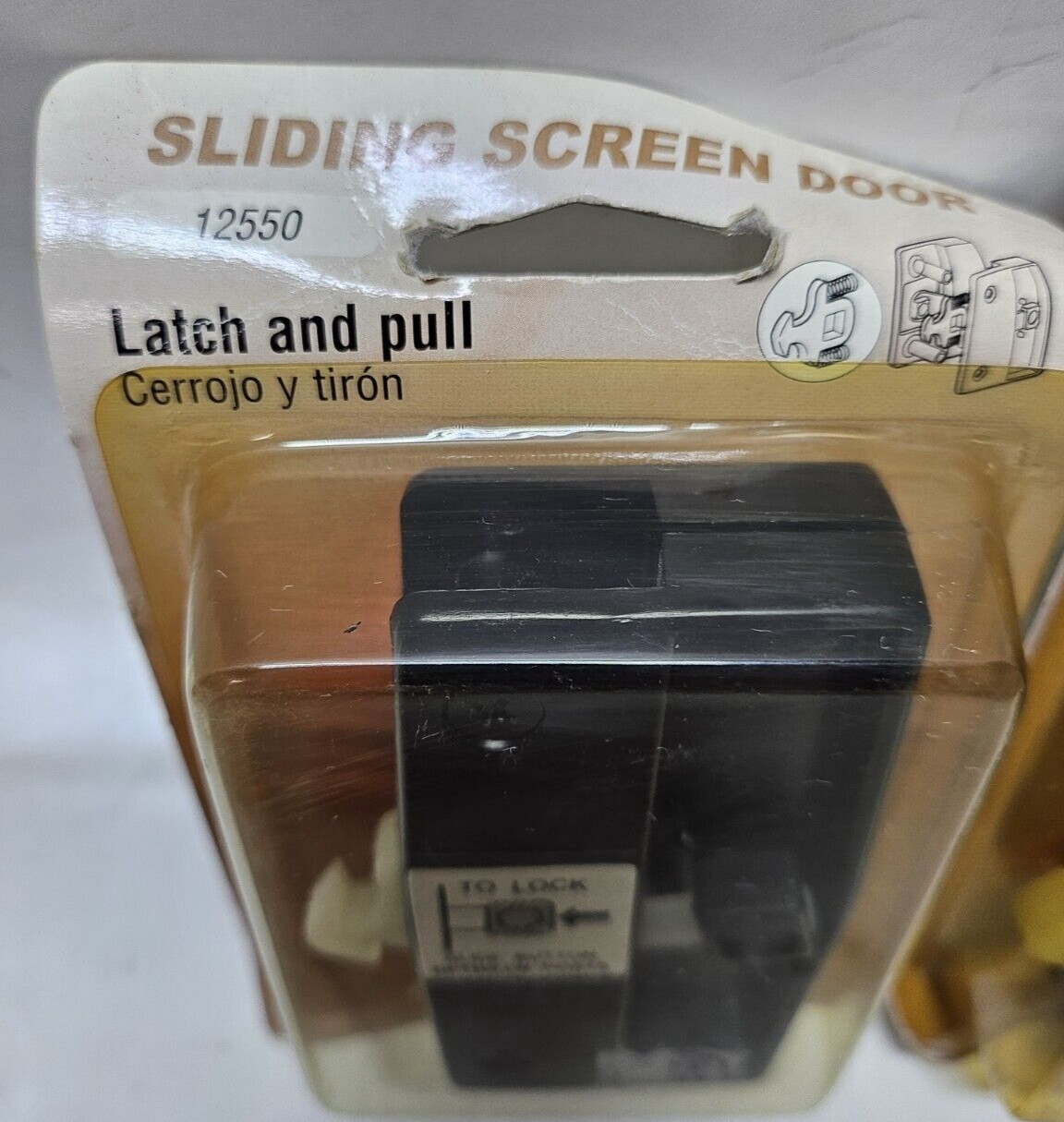Slide-Co 12550 Latch and Pull Screen Door Hardware (Lot of 2)