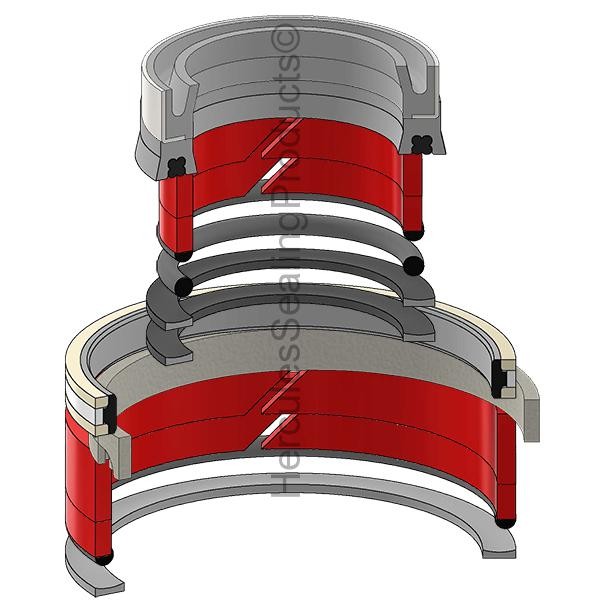 Seal Kit for JLG-2901841, SK-P-U-14-2.500x5.000 Hydraulic Equipment