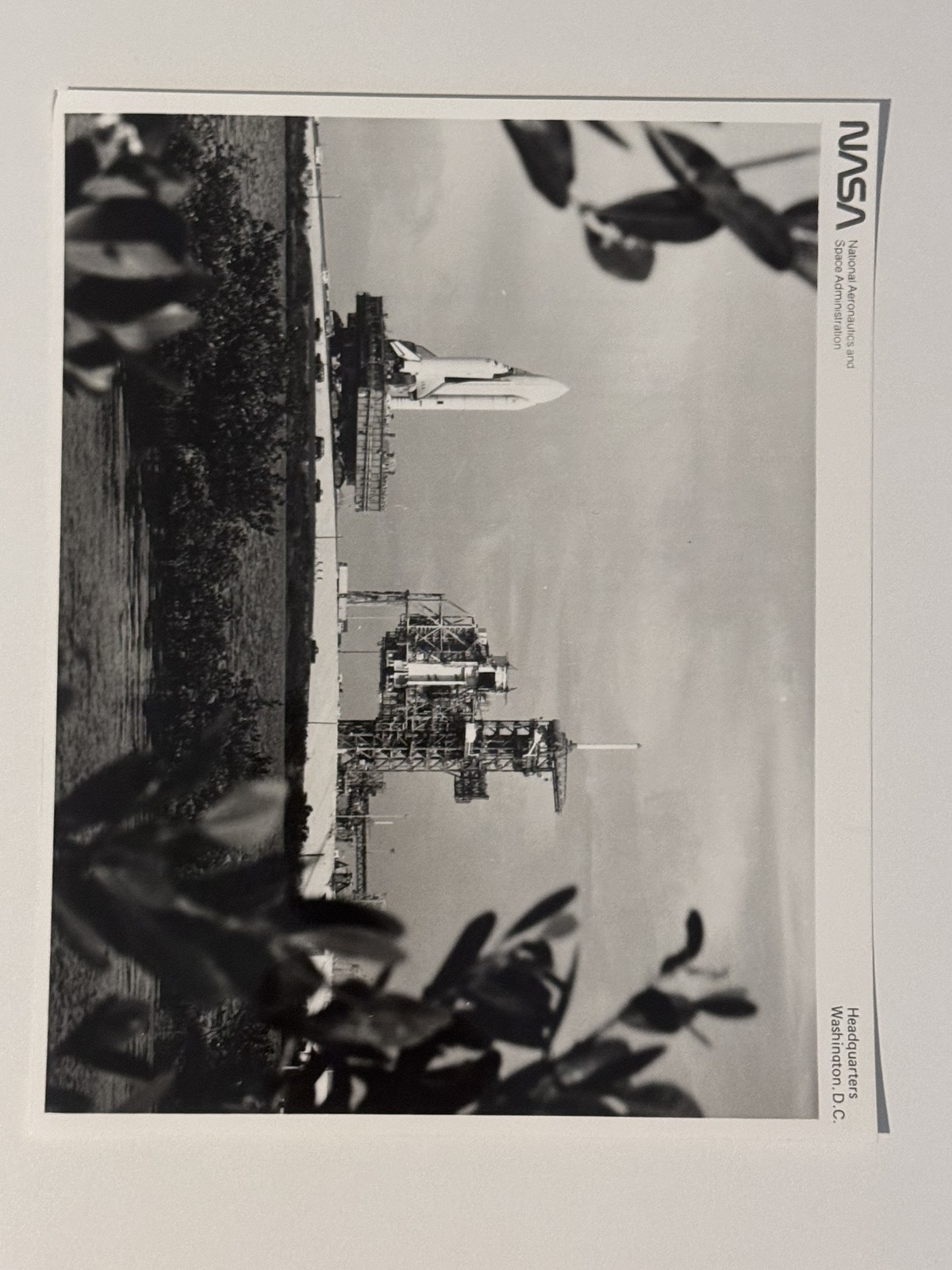 NASA STS-2 Shuttle Columbia On Launch Pad 39A Before Second Flight Press Photo