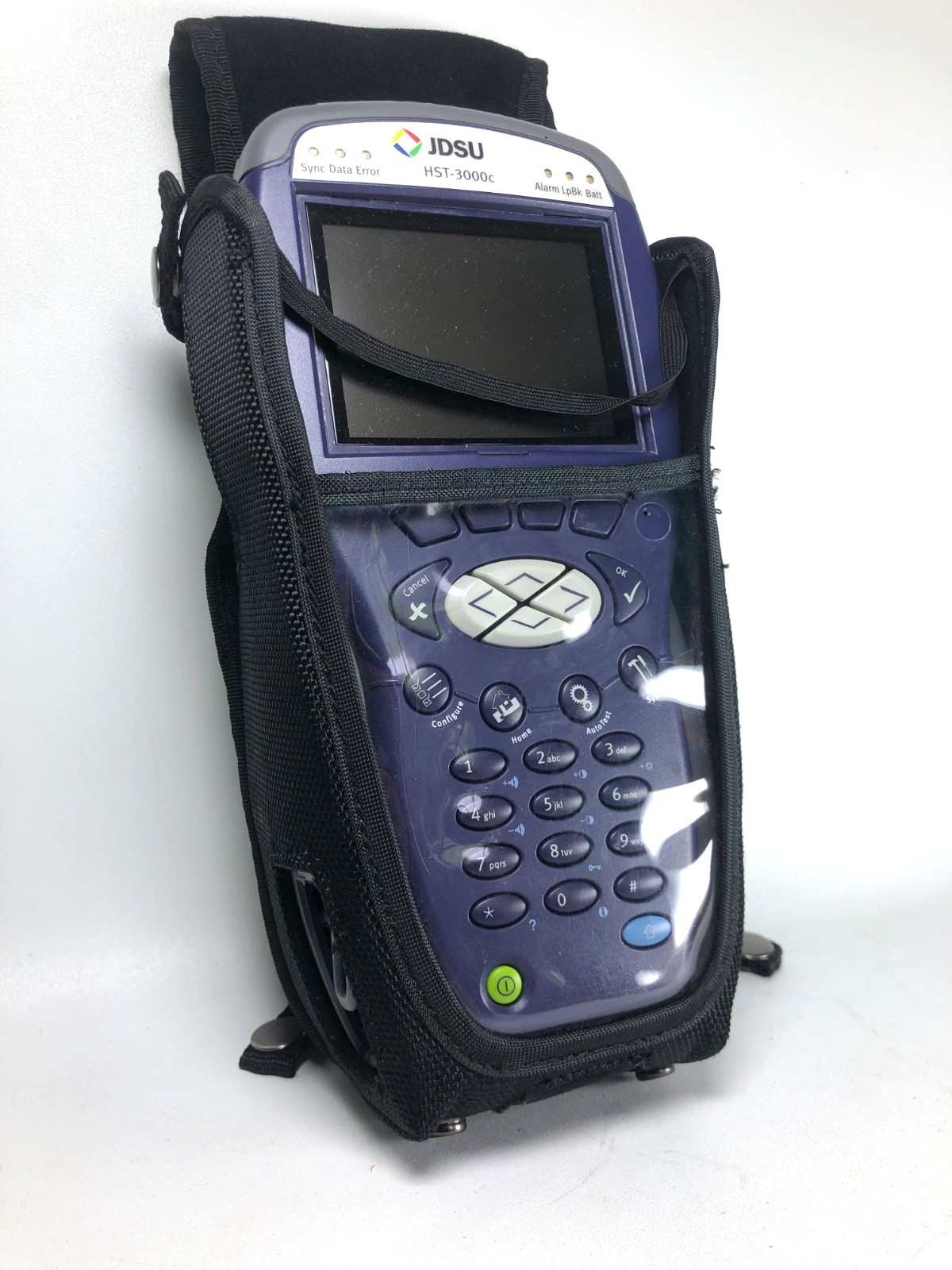 JDSU VIAVI HST-3000 Network Test with Non-Working Battery & Case P/R