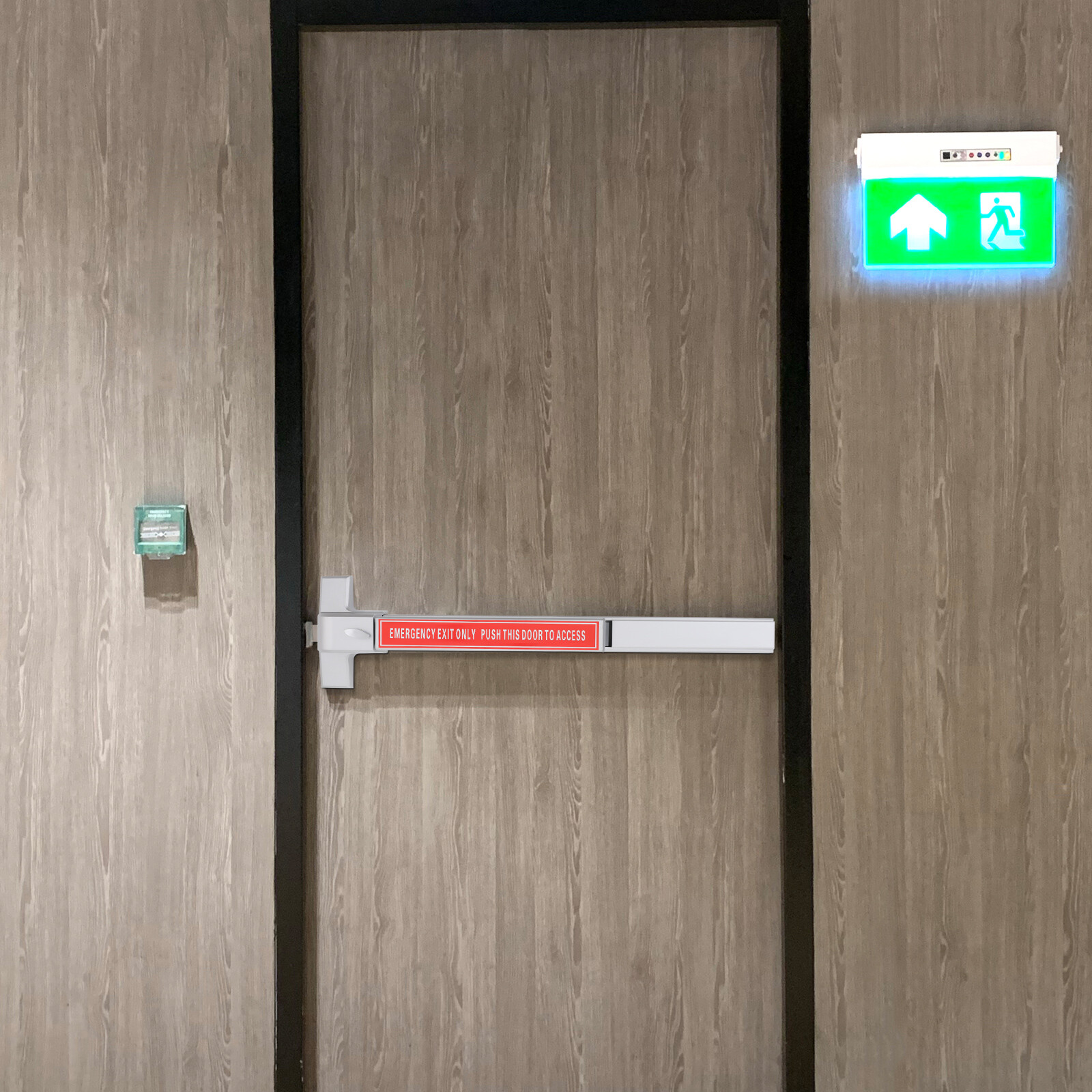 Door Push Bar Panic Exit Device Heavy Duty Emergency Hardware Commercial Grade
