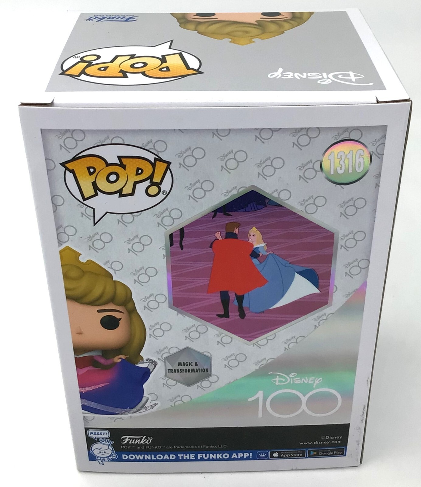 Funko Pop! Disney Princess Aurora #1316 D-100 with POP Protector