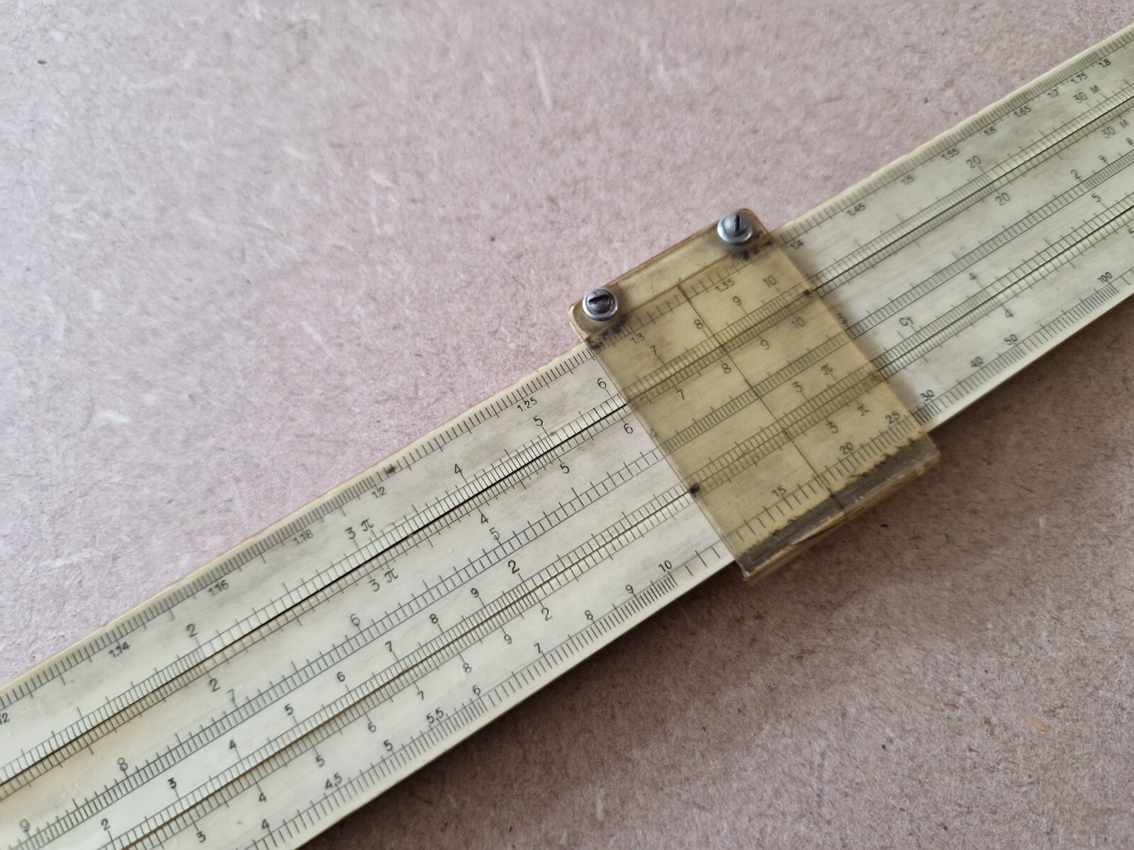 Vintage Simplon Bilateral 413308 Engineering Slide Rule