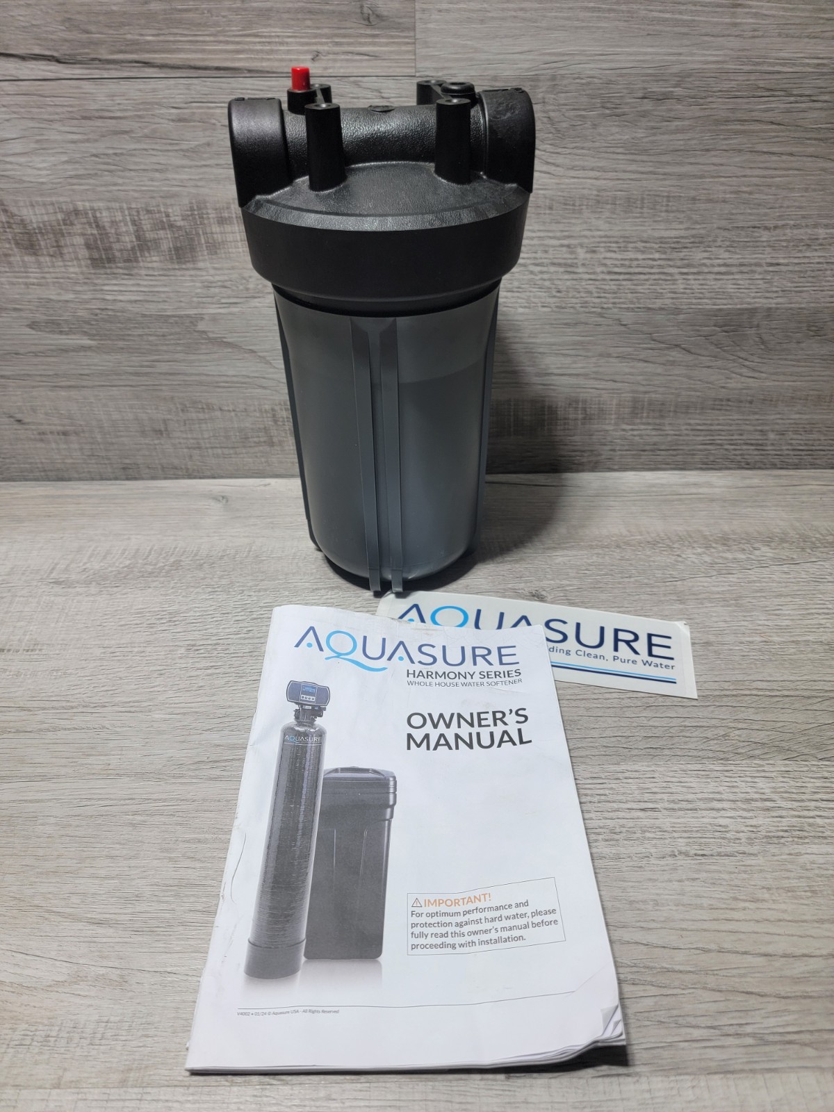 Aquasure Fortitude V/Pro Series 10” WholeHouse Water Filter AF-SCZ-25HFS Housing