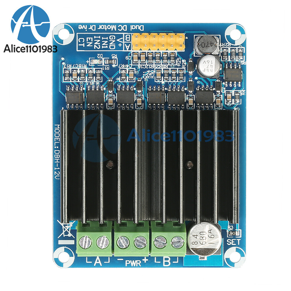 DC 5V-15V 30A Dual Channel With H bridge Motor Drive Module Controller