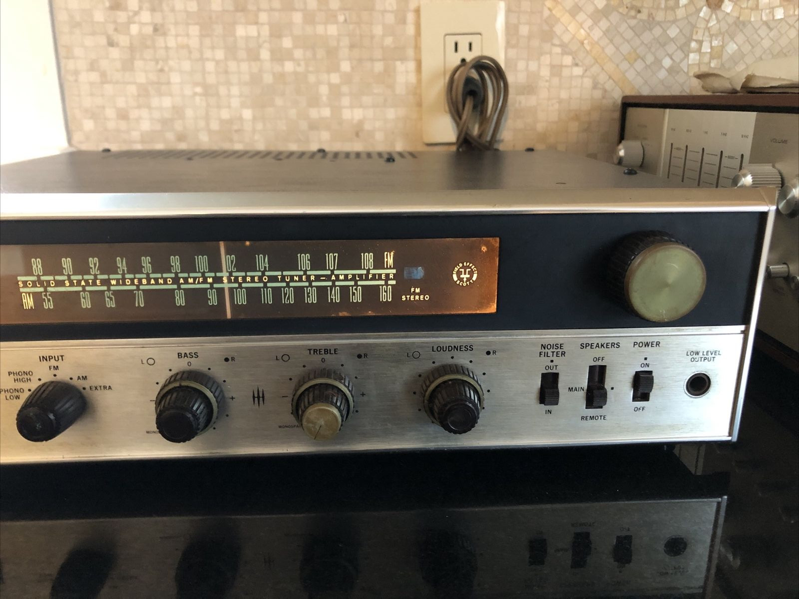 Scott Stereomaster 382 AM/FM Solid State Stereo Tuner Amplifier